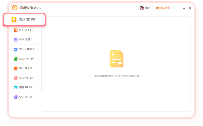 PDF转换成PPT