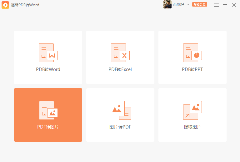 PDF文档怎么转换图片