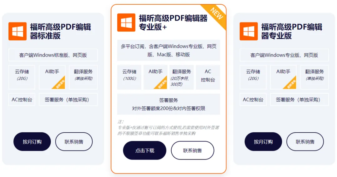 版流一体，它来了！高级PDF编辑器专业版+带给你全新办公体验！